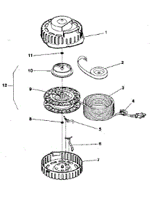 Cordwinder Assembly parts for Electrolux Canister Vacuum 00067 from AppliancePartsPros.com