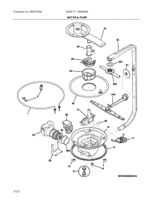 Motor & Pump parts for Ikea Dishwasher 004621710A from AppliancePartsPros.com