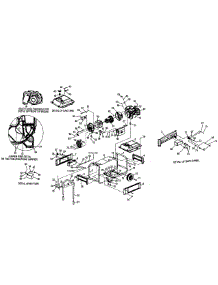 Frame Assy parts for Generac Generator 005747-0 from AppliancePartsPros.com