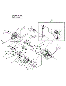 Engine 1 parts for Generac Generator 005747-0 from AppliancePartsPros.com