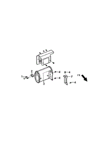 Muffler parts for Generac Generator 005939-5 from AppliancePartsPros.com