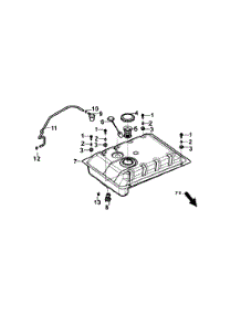 Fuel Tank parts for Generac Generator 005939-5 from AppliancePartsPros.com