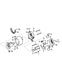 Rotor / Stator parts for Generac Generator 005939-5 from AppliancePartsPros.com
