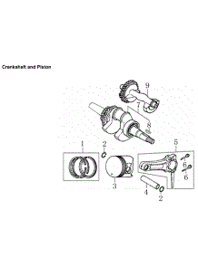 Cranshaft & Piston parts for Generac Generator 005939-6 from AppliancePartsPros.com