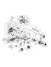 Frame Assy parts for Generac Generator 005941-3 from AppliancePartsPros.com