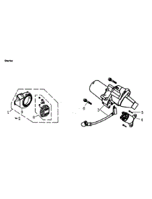 Starter parts for Generac Generator 005941-3 from AppliancePartsPros.com