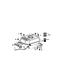 Fuel Tank parts for Generac Gas Pressure Washer 005993-0 from AppliancePartsPros.com