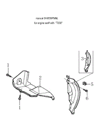 Shroud parts for Generac Gas Pressure Washer 006022-0 from AppliancePartsPros.com