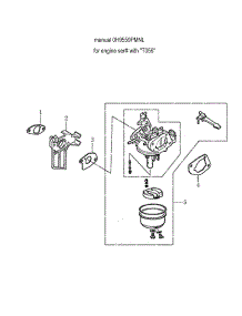 Carburetor parts for Generac Gas Pressure Washer 006022-0 from AppliancePartsPros.com