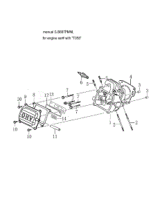 Cylinder Head parts for Generac Gas Pressure Washer 006022-0 from AppliancePartsPros.com