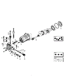 Pump parts for Generac Gas Pressure Washer 006023-0 from AppliancePartsPros.com