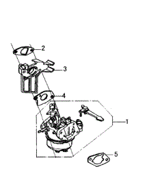 Carburetor parts for Generac Gas Pressure Washer 006023-0 from AppliancePartsPros.com