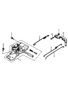 Control parts for Generac Gas Pressure Washer 006023-0 from AppliancePartsPros.com