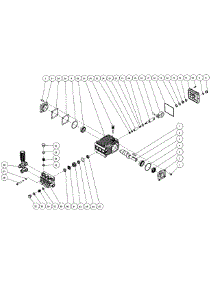Pump parts for Generac Gas Pressure Washer 006228-0 from AppliancePartsPros.com