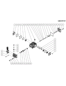 Pump parts for Generac Gas Pressure Washer 006229-0 from AppliancePartsPros.com