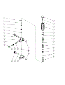Unloader parts for Generac Gas Pressure Washer 006229-0 from AppliancePartsPros.com