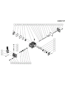 Pump parts for Generac Gas Pressure Washer 006230-0 from AppliancePartsPros.com