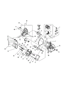Engine 1 parts for Generac Generator 006237-0 from AppliancePartsPros.com