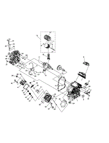 Engine 1 parts for Generac Generator 006241-0 from AppliancePartsPros.com