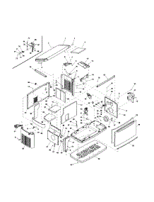 Enclosure parts for Generac Generator 006243-0 from AppliancePartsPros.com