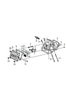 Cylinder Head parts for Generac Gas Pressure Washer 006412-0 from AppliancePartsPros.com