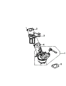 Carburetor parts for Generac Gas Pressure Washer 006414-0 from AppliancePartsPros.com