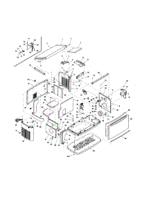 Enclosure parts for Generac Generator 006437-0 from AppliancePartsPros.com