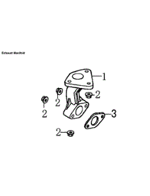 Exhaust Manifold parts for Generac Generator 006673-0 from AppliancePartsPros.com