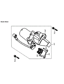 Starter Motor parts for Generac Generator 006673-0 from AppliancePartsPros.com