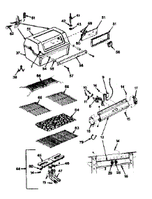 Grill And Burner parts for Kenmore Gas Grill 0107720 SAME AS 292.107720 from AppliancePartsPros.com
