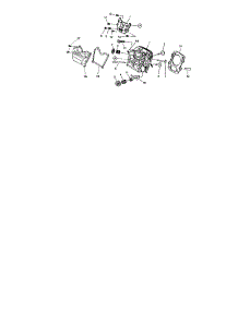 Cylinder Head parts for Briggs & Stratton Generator 01532-2 from AppliancePartsPros.com
