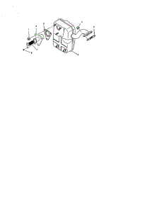 Muffler parts for Briggs & Stratton Generator 01532-2 from AppliancePartsPros.com