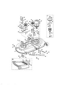 Deck / Spindle Pulley parts for Kmart Front-Engine Lawn Tractor 01638047-9 from AppliancePartsPros.com