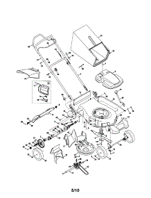 Lawn Mower parts for Kmart Gas Walk-Behind Mower 01877223 from AppliancePartsPros.com
