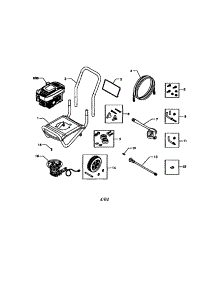 Unit parts for Troy-Bilt Gas Pressure Washer 01902 from AppliancePartsPros.com