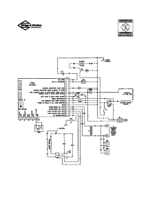 Unit Schematic Diagram parts for Briggs & Stratton Generator 01931-0 from AppliancePartsPros.com