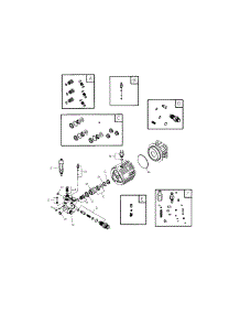Pump parts for Troy-Bilt Gas Pressure Washer 020209 from AppliancePartsPros.com