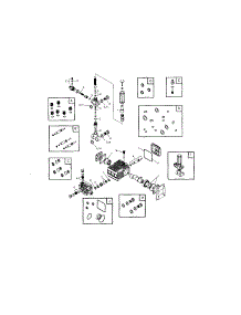 Pump parts for Troy-Bilt Gas Pressure Washer 020210 from AppliancePartsPros.com