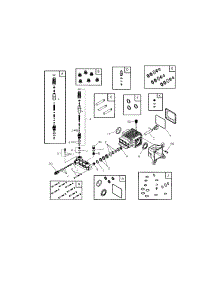 Pump parts for Troy-Bilt Gas Pressure Washer 020287 from AppliancePartsPros.com