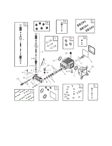 Pump parts for Briggs & Stratton Gas Pressure Washer 020361-2 from AppliancePartsPros.com