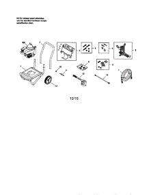 Main Unit parts for Briggs & Stratton Gas Pressure Washer 020458 from AppliancePartsPros.com