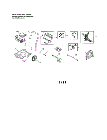 Main Unit parts for Briggs & Stratton Gas Pressure Washer 020458-0 from AppliancePartsPros.com