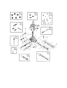 Pump parts for Briggs & Stratton Gas Pressure Washer 020465-0 from AppliancePartsPros.com