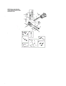 Pump parts for Briggs & Stratton Gas Pressure Washer 020498-00 from AppliancePartsPros.com