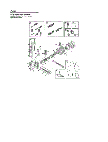 Pump parts for Briggs & Stratton Gas Pressure Washer 020505-00 from AppliancePartsPros.com