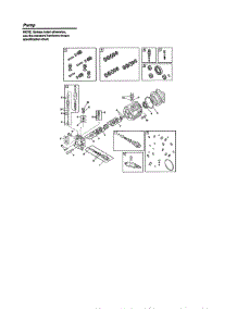 Pump parts for Briggs & Stratton Gas Pressure Washer 020505-02 from AppliancePartsPros.com