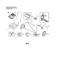 Main Unit parts for Briggs & Stratton Gas Pressure Washer 020515-00 from AppliancePartsPros.com