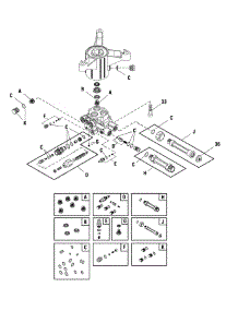 Pump (201112) parts for Briggs & Stratton Gas Pressure Washer 020531-00 from AppliancePartsPros.com