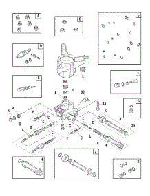 Pump (318643) parts for Briggs & Stratton Gas Pressure Washer 020532-01 from AppliancePartsPros.com