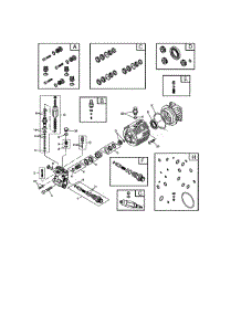 Pump parts for Briggs & Stratton Gas Pressure Washer 020652-00 from AppliancePartsPros.com